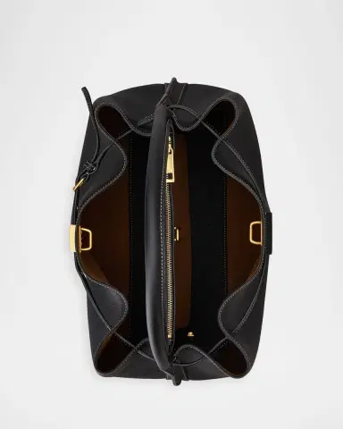 Tod's Small Timeless T Belted Leather Shoulder Bag | Thumbnail 3 Tod's Small Timeless T Belted Leather Shoulder Bag | Thumbnail 3