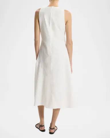 Theory Asymmetric Ruched Tank Dress | Thumbnail 2 Theory Asymmetric Ruched Tank Dress | Thumbnail 2