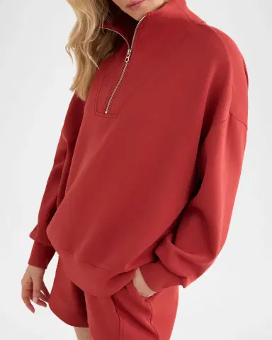Varley Hawley Half-Zip Sweatshirt | Thumbnail 3 Varley Hawley Half-Zip Sweatshirt | Thumbnail 3