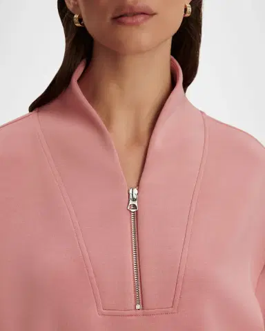 Varley Davidson Partial-Zip Sweatshirt | Thumbnail 4 Varley Davidson Partial-Zip Sweatshirt | Thumbnail 4