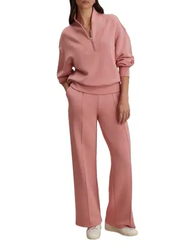 Varley Davidson Partial-Zip Sweatshirt | Thumbnail 1 Varley Davidson Partial-Zip Sweatshirt | Thumbnail 1