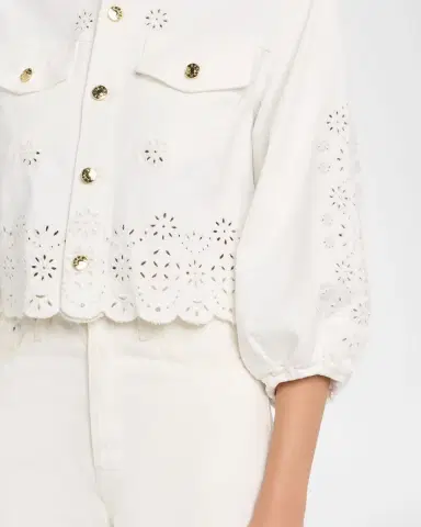 Generation Love Lumere Embroidered Denim Jacket | Thumbnail 4 Generation Love Lumere Embroidered Denim Jacket | Thumbnail 4