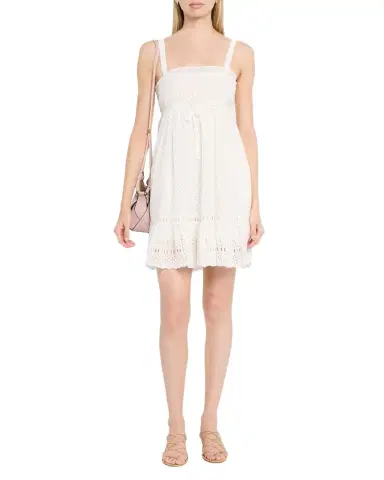 Ulla Johnson Nerelle Cotton Eyelet Mini Dress | Thumbnail 1 Ulla Johnson Nerelle Cotton Eyelet Mini Dress | Thumbnail 1