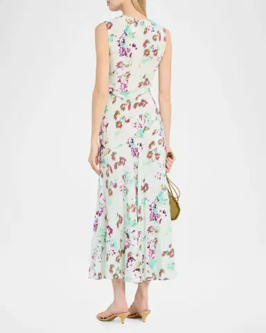 Ulla Johnson Elowen Floral Silk Maxi Dress | Thumbnail 2 Ulla Johnson Elowen Floral Silk Maxi Dress | Thumbnail 2