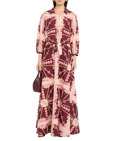 Cara Cara Rumson Printed Self-Tie Top | Thumbnail 1 Cara Cara Rumson Printed Self-Tie Top | Thumbnail 1