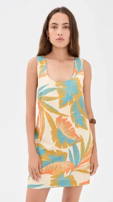 Little Lies Aurora Tieback Dress Print | Thumbnail 2 Little Lies Aurora Tieback Dress Print | Thumbnail 2