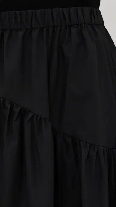 Theory Curved Yoke Circle kirt black - 001 | Thumbnail 6 Theory Curved Yoke Circle kirt black - 001 | Thumbnail 6