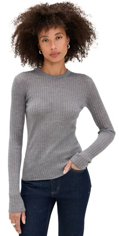A.L.C. A. L.C. Kyle Top Medium Heather Grey M | Thumbnail 1 A.L.C. A. L.C. Kyle Top Medium Heather Grey M | Thumbnail 1