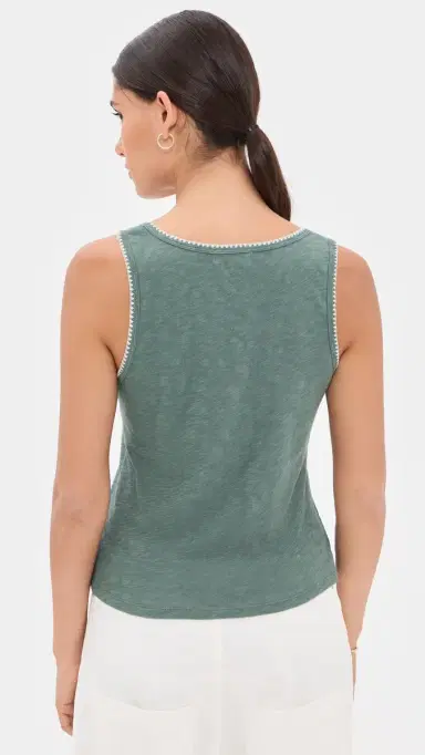 Z Supply Julian Tank Top Everglade | Thumbnail 3 Z Supply Julian Tank Top Everglade | Thumbnail 3