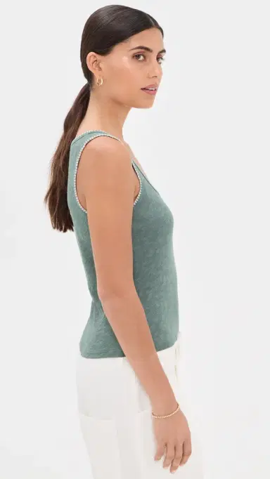 Z Supply Julian Tank Top Everglade | Thumbnail 4 Z Supply Julian Tank Top Everglade | Thumbnail 4