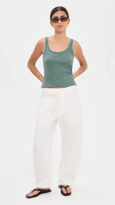 Z Supply Julian Tank Top Everglade | Thumbnail 5 Z Supply Julian Tank Top Everglade | Thumbnail 5