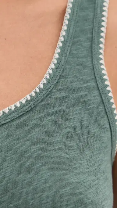 Z Supply Julian Tank Top Everglade | Thumbnail 6 Z Supply Julian Tank Top Everglade | Thumbnail 6