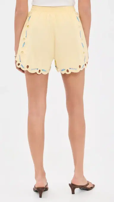 En Saison Ellie Shorts Yellow Blue ulti | Thumbnail 3 En Saison Ellie Shorts Yellow Blue ulti | Thumbnail 3
