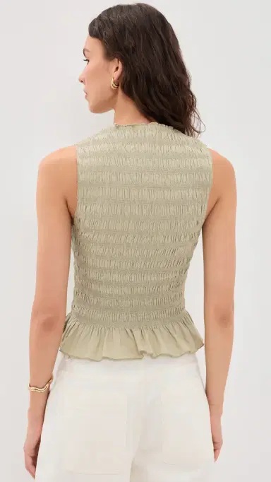 Pistola Phoebe Smocked Tank | Thumbnail 3 Pistola Phoebe Smocked Tank | Thumbnail 3