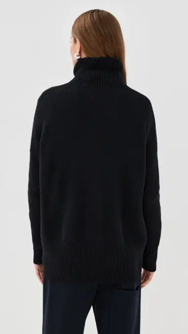 Lisa Yang Heidi Cashmere Sweater Black 1 | Thumbnail 3 Lisa Yang Heidi Cashmere Sweater Black 1 | Thumbnail 3