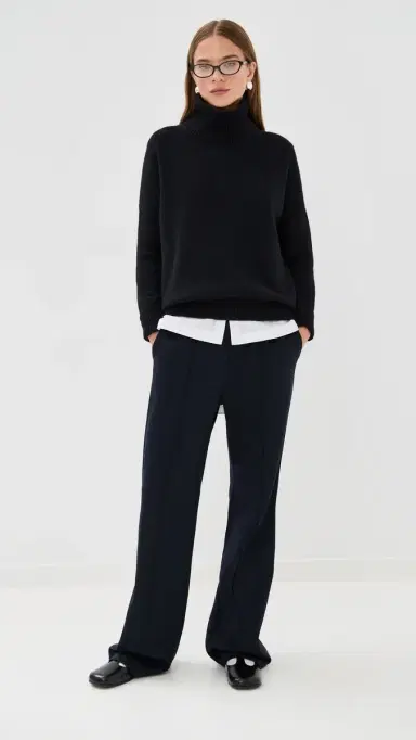 Lisa Yang Heidi Cashmere Sweater Black 1 | Thumbnail 5 Lisa Yang Heidi Cashmere Sweater Black 1 | Thumbnail 5