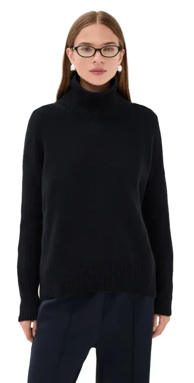 Lisa Yang Heidi Cashmere Sweater Black 1 | Thumbnail 1 Lisa Yang Heidi Cashmere Sweater Black 1 | Thumbnail 1