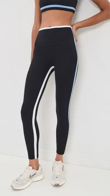 Splits59 Sam Rigor 7/8 Leggings Black/Skylight | Thumbnail 2 Splits59 Sam Rigor 7/8 Leggings Black/Skylight | Thumbnail 2