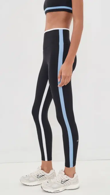 Splits59 Sam Rigor 7/8 Leggings Black/Skylight | Thumbnail 4 Splits59 Sam Rigor 7/8 Leggings Black/Skylight | Thumbnail 4