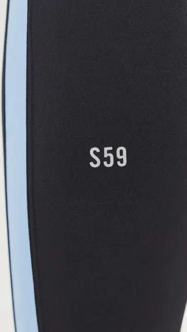 Splits59 Sam Rigor 7/8 Leggings Black/Skylight | Thumbnail 6 Splits59 Sam Rigor 7/8 Leggings Black/Skylight | Thumbnail 6