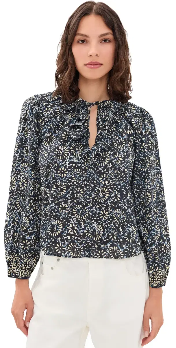 Siena Cotton Top Midnight Bloom Siena Cotton Top Midnight Bloom