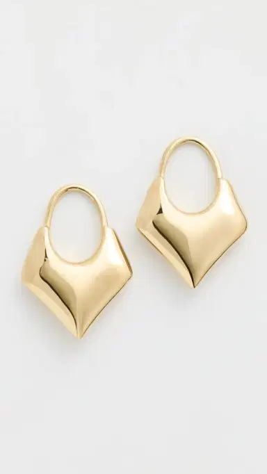 Otiumberg Small Kite Earrings Gold One Size | Thumbnail 2 Otiumberg Small Kite Earrings Gold One Size | Thumbnail 2