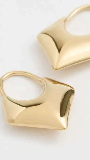 Otiumberg Small Kite Earrings Gold One Size | Thumbnail 4 Otiumberg Small Kite Earrings Gold One Size | Thumbnail 4