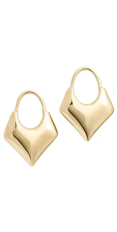 Otiumberg Small Kite Earrings Gold One Size | Thumbnail 1 Otiumberg Small Kite Earrings Gold One Size | Thumbnail 1