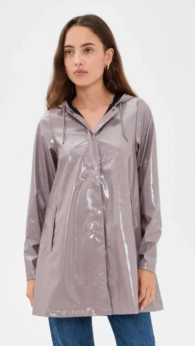 Rains A-Line Rain Jacket Cinder Glaze M | Thumbnail 2 Rains A-Line Rain Jacket Cinder Glaze M | Thumbnail 2
