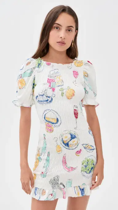 Lisa Says Gah Soho Mini Dress Euro Breakfast | Thumbnail 2 Lisa Says Gah Soho Mini Dress Euro Breakfast | Thumbnail 2