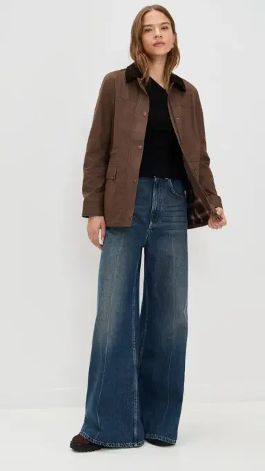 PAIGE Horizon Barn Jacket Brown | Thumbnail 5 PAIGE Horizon Barn Jacket Brown | Thumbnail 5
