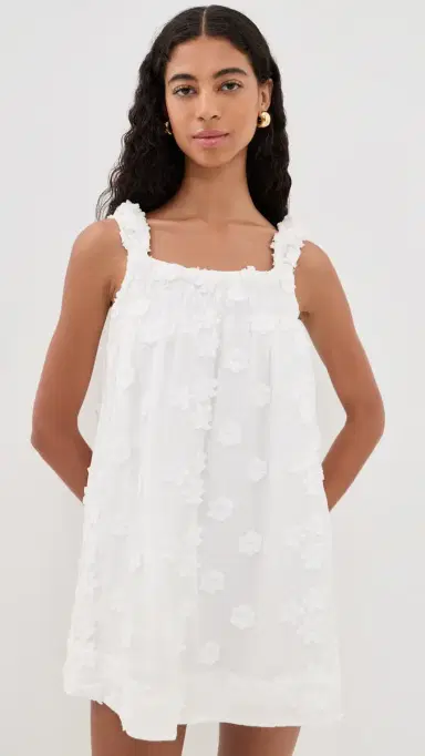 MAUDE CLUB argaret Mini Dress White | Thumbnail 2 MAUDE CLUB argaret Mini Dress White | Thumbnail 2