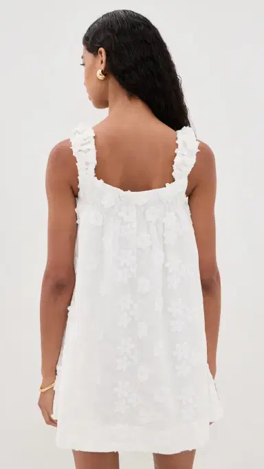 MAUDE CLUB argaret Mini Dress White | Thumbnail 3 MAUDE CLUB argaret Mini Dress White | Thumbnail 3