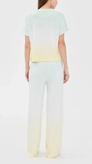 HONEYDEW Take A Break Tee Pant Set Sunrise Dip Dye | Thumbnail 3 HONEYDEW Take A Break Tee Pant Set Sunrise Dip Dye | Thumbnail 3
