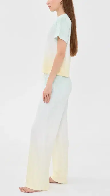 HONEYDEW Take A Break Tee Pant Set Sunrise Dip Dye | Thumbnail 4 HONEYDEW Take A Break Tee Pant Set Sunrise Dip Dye | Thumbnail 4
