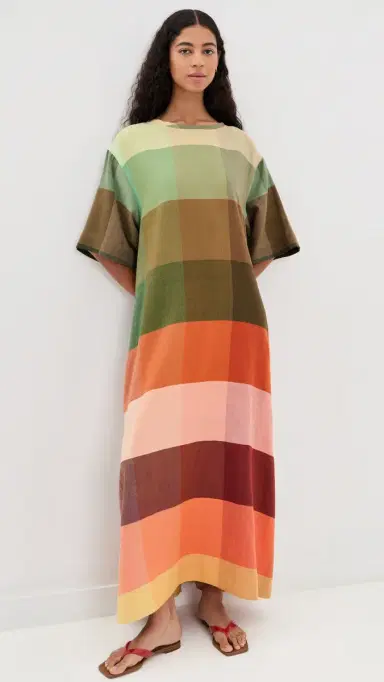 MARRAKSHI LIFE The T-Shirt Dress Plaid | Thumbnail 2 MARRAKSHI LIFE The T-Shirt Dress Plaid | Thumbnail 2