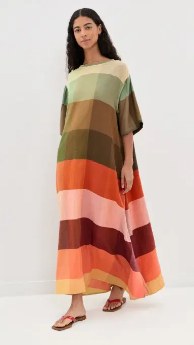 MARRAKSHI LIFE The T-Shirt Dress Plaid | Thumbnail 5 MARRAKSHI LIFE The T-Shirt Dress Plaid | Thumbnail 5
