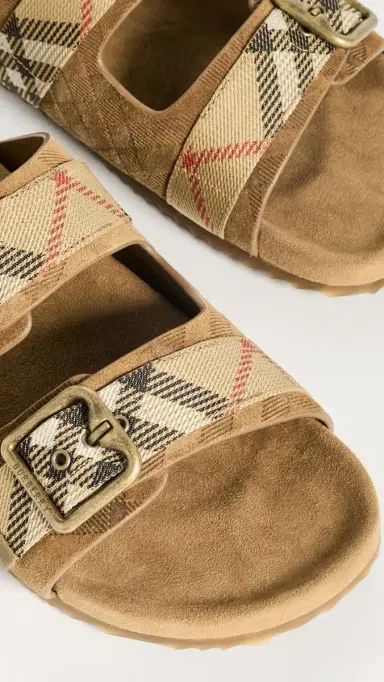 Burberry Suede Urchin Sandals | Thumbnail 6 Burberry Suede Urchin Sandals | Thumbnail 6