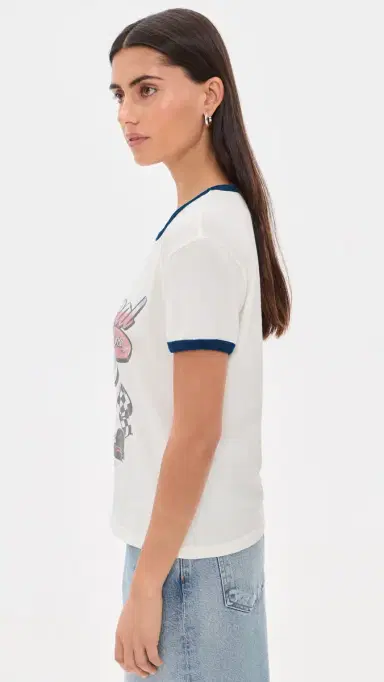 Original Retro Brand Motor peedway Ringer Tee AWH/NAV | Thumbnail 4 Original Retro Brand Motor peedway Ringer Tee AWH/NAV | Thumbnail 4
