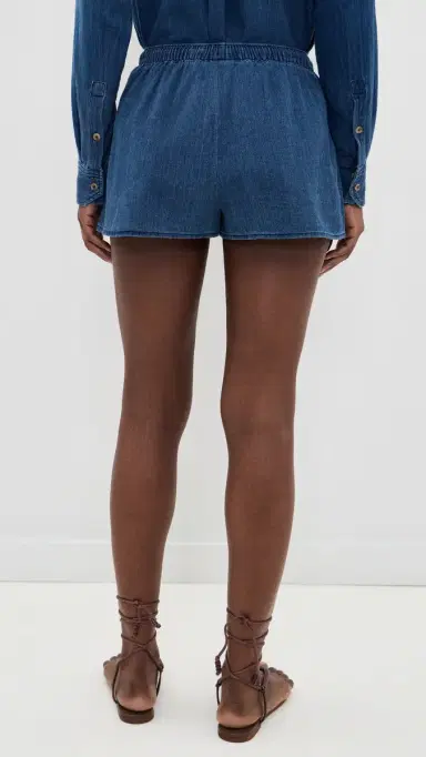 Z Supply Perfect Twill Shorts Twilight Blue | Thumbnail 3 Z Supply Perfect Twill Shorts Twilight Blue | Thumbnail 3