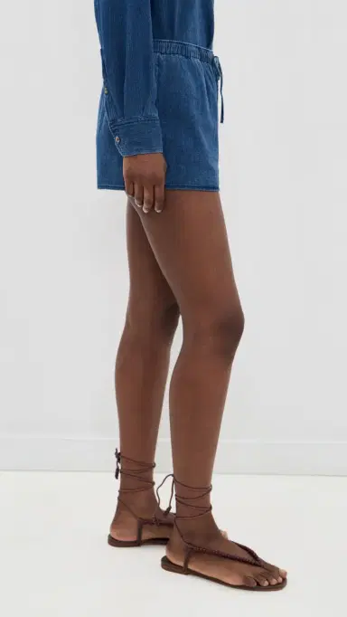 Z Supply Perfect Twill Shorts Twilight Blue | Thumbnail 4 Z Supply Perfect Twill Shorts Twilight Blue | Thumbnail 4