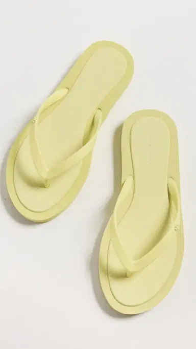 Tory Burch Kira Padded Flip Flops Soft Yellow | Thumbnail 2 Tory Burch Kira Padded Flip Flops Soft Yellow | Thumbnail 2