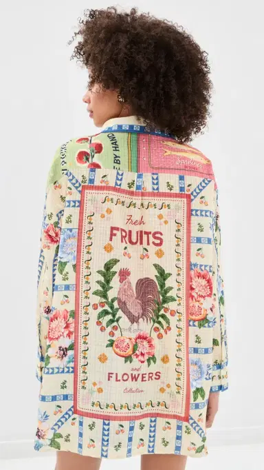 Agua Bendita Anastasia Basket Shirt Multicolor | Thumbnail 3 Agua Bendita Anastasia Basket Shirt Multicolor | Thumbnail 3