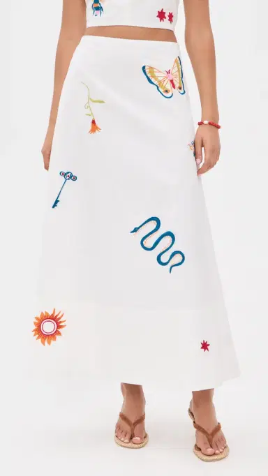 Cleobella Eden Skirt ontecito Embroidery otif | Thumbnail 2 Cleobella Eden Skirt ontecito Embroidery otif | Thumbnail 2