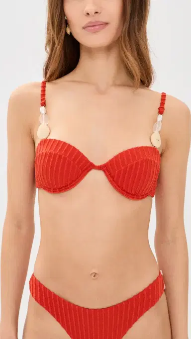 Palmacea Perla Bikini Top hell Red | Thumbnail 2 Palmacea Perla Bikini Top hell Red | Thumbnail 2