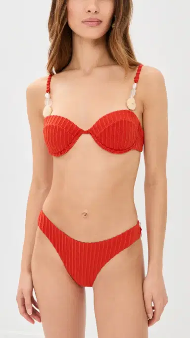 Palmacea Perla Bikini Top hell Red | Thumbnail 5 Palmacea Perla Bikini Top hell Red | Thumbnail 5