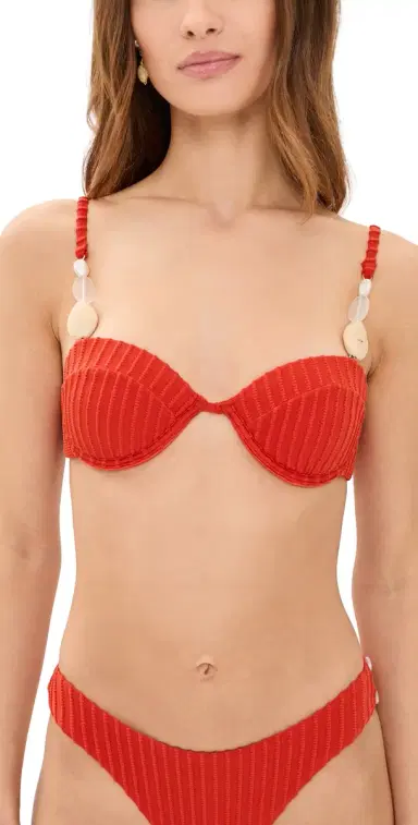 Palmacea Perla Bikini Top hell Red | Thumbnail 1 Palmacea Perla Bikini Top hell Red | Thumbnail 1