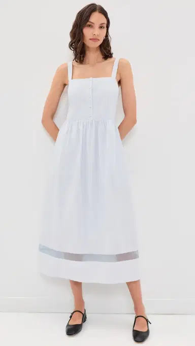 Jenni Kayne Sway Dress Baby Blue L | Thumbnail 5 Jenni Kayne Sway Dress Baby Blue L | Thumbnail 5