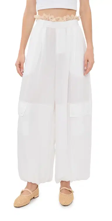 Sea Lisette Solid Pants White 2 | Thumbnail 1 Sea Lisette Solid Pants White 2 | Thumbnail 1