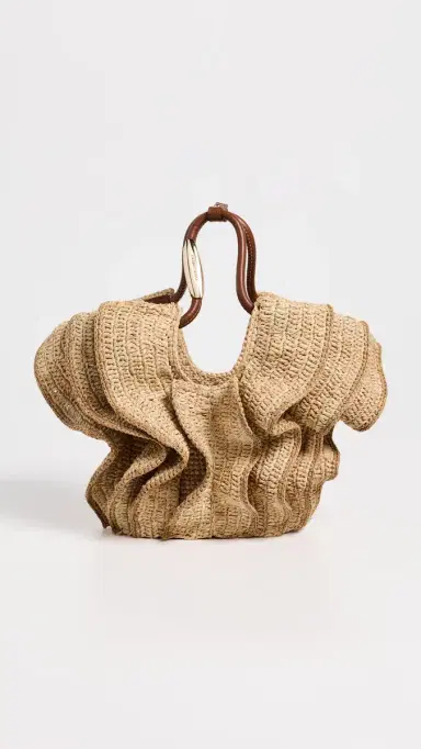 Zimmermann Goldentime Small Ruffle Tote | Thumbnail 2 Zimmermann Goldentime Small Ruffle Tote | Thumbnail 2